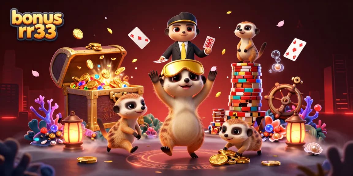 Experience the excitement of bonus rr33 at this vibrant virtual casino run by meerkats, featuring thrilling gaming action.