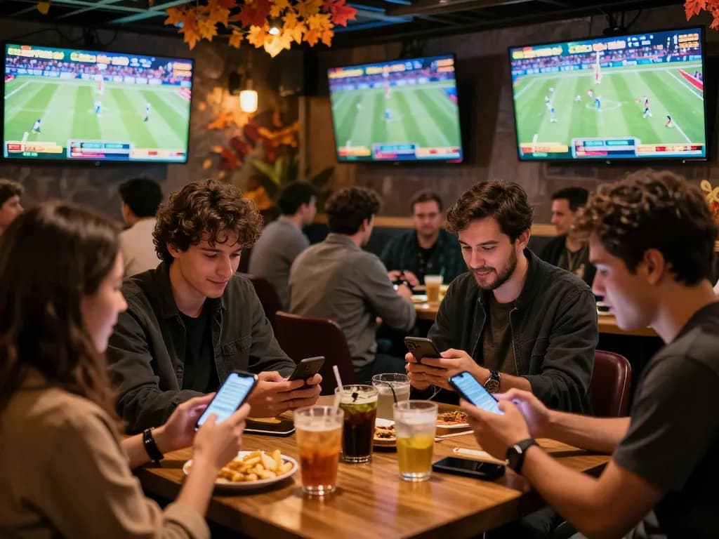 Fans passionately betting on live sports at 98wincom's engaging lounge.