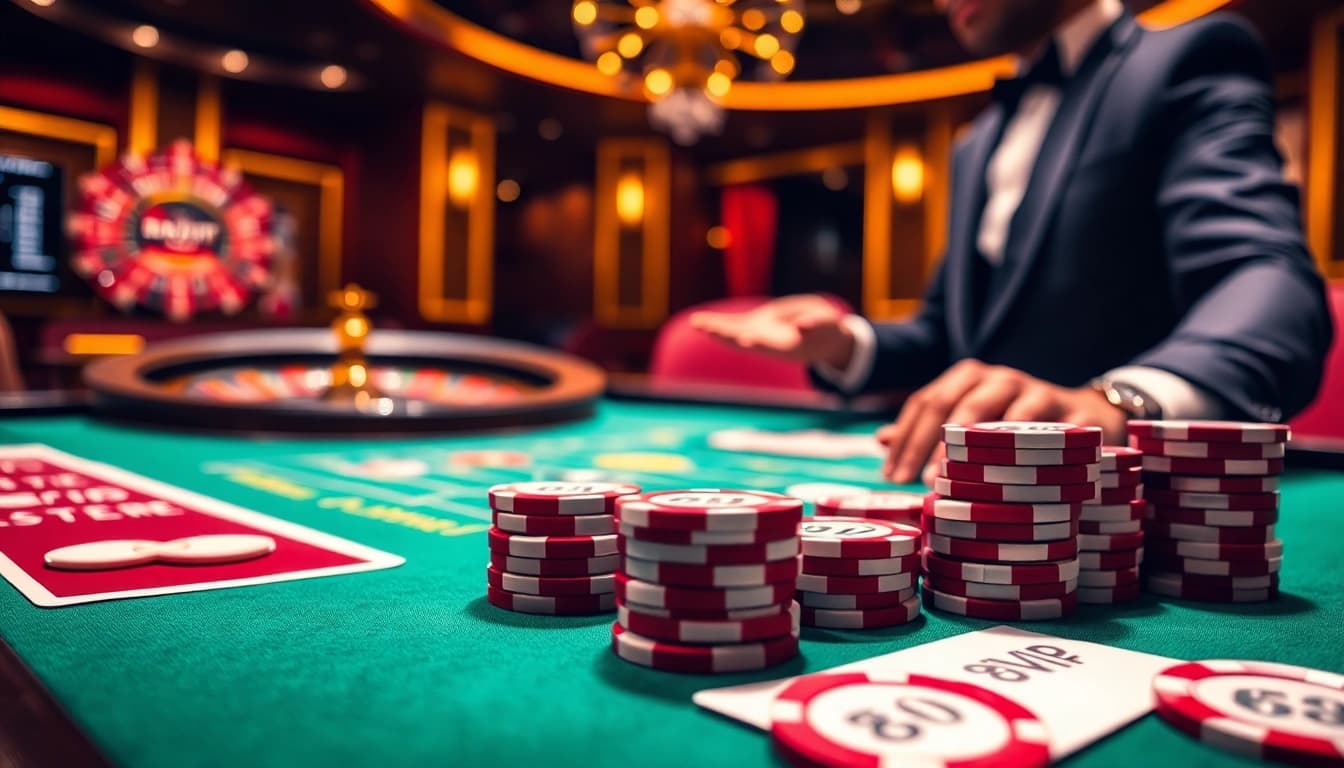 Experience thrilling gameplay at 68VIP with high-stakes poker and luxurious casino amenities.