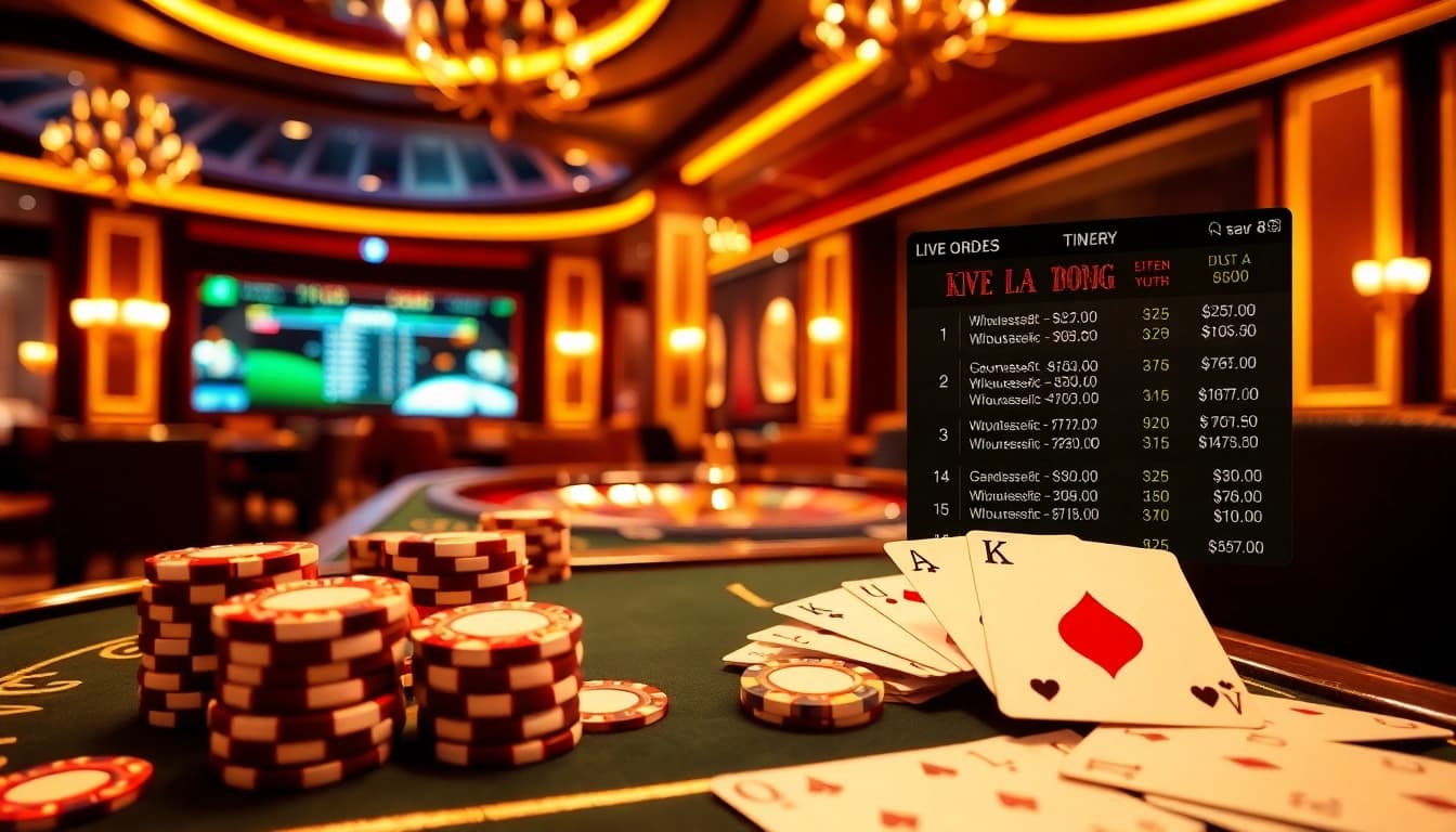 Engaging scene of kèo bóng đá 88 betting slip on a stylish casino table with poker chips.