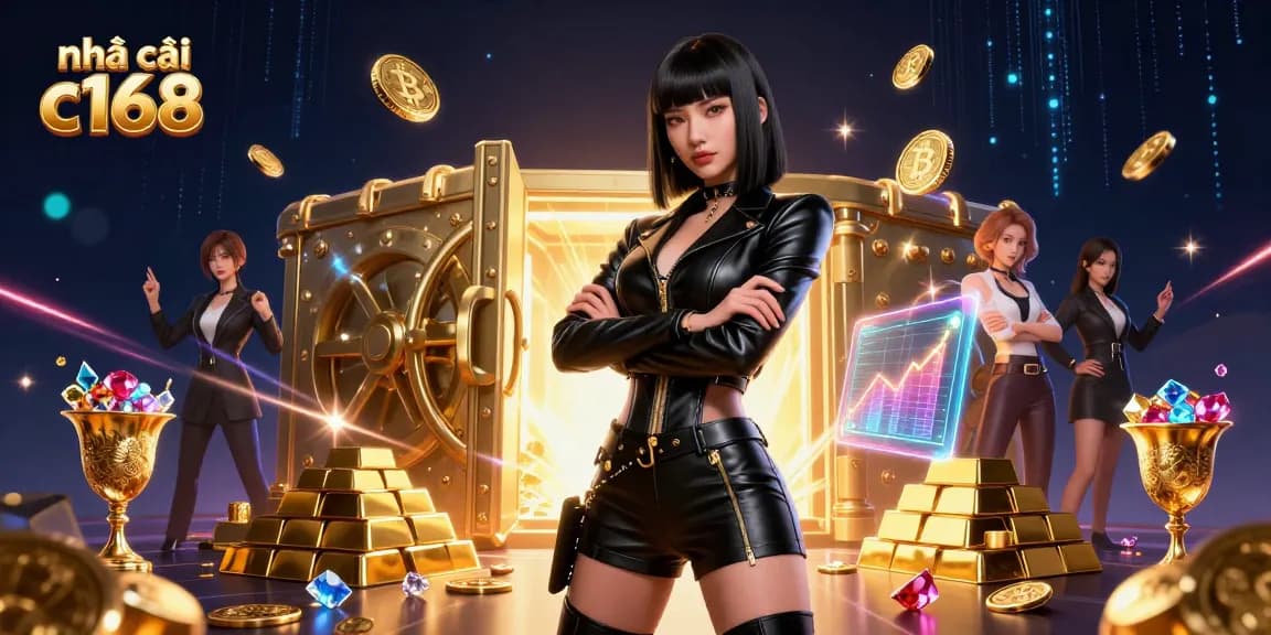 Experience thrilling games at nhà cái c168 with stunning visuals and sparkling treasures.