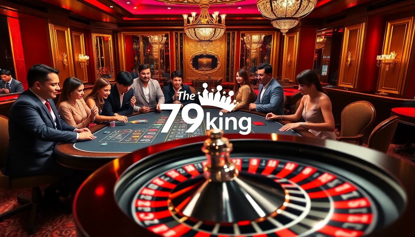 Witness the excitement of high-stakes poker at 79king casino, showcasing colorful chips and thrilling gameplay.