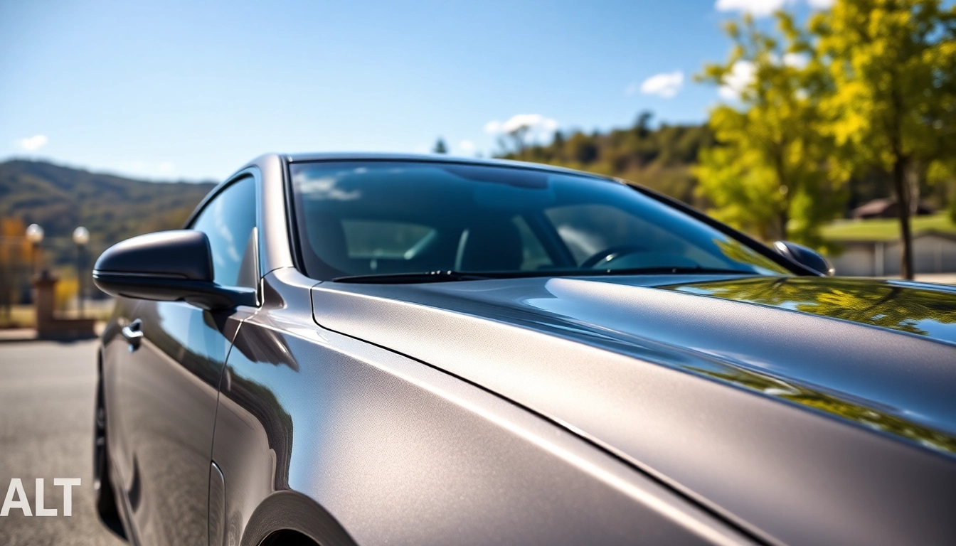 PPF Chattanooga applied to a stunning vehicle showcasing its glossy finish, enhancing protection.