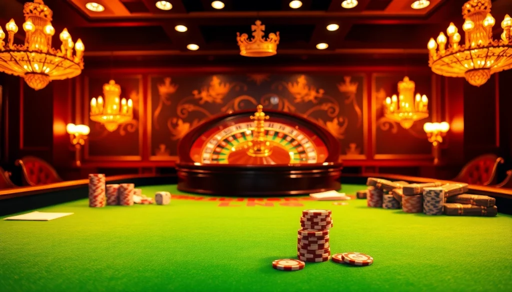 Experience thrilling poker and roulette gameplay at 79 king's luxurious casino setting.