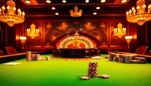 Experience thrilling poker and roulette gameplay at 79 king's luxurious casino setting.