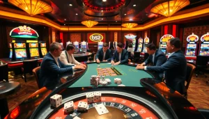 Experience the thrill of the b52 club at an elegant casino, where high stakes and excitement meet luxury.