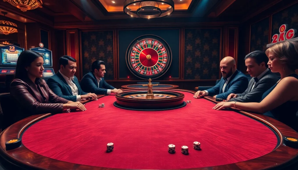 Trải nghiệm cảm giác hồi hộp của trò chơi stakes cao tại sòng bạc 24kclub, với poker, roulette và máy đánh bạc sống động.