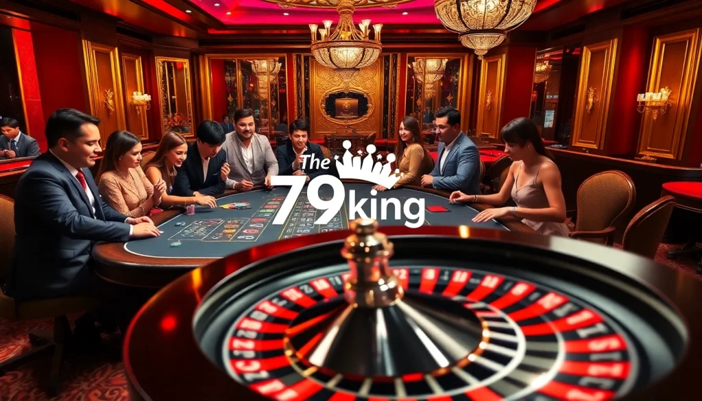 Witness the excitement of high-stakes poker at 79king casino, showcasing colorful chips and thrilling gameplay.